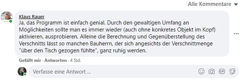 Empfehlung von Klaus Rauer auf Facebook, Mai 2021